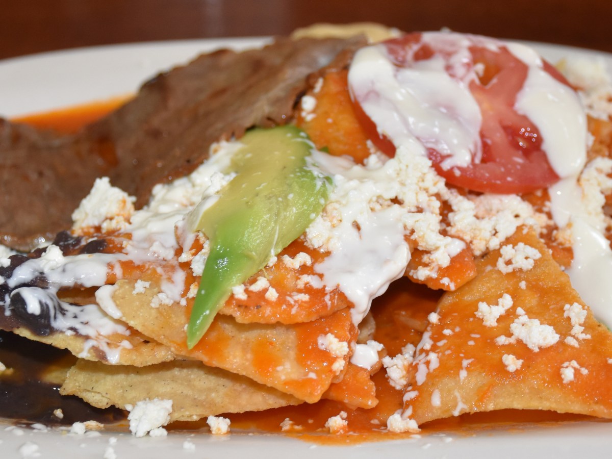 Chilaquiles rojos (Rezept)